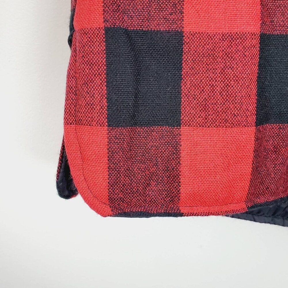 Vintage 1960's Sears Buffalo Plaid Hunting Jacket Sz S Beautiful Condition - Picture 6 of 9